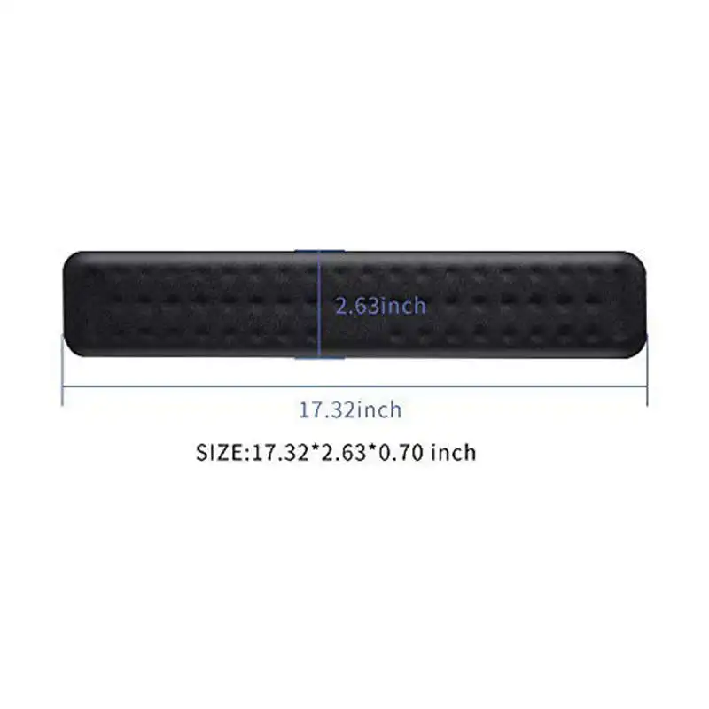Клавиатура, подставка для запястья, игровая, без ключа, Memory Foam, подставка для рук, для офиса, компьютера, ноутбука, Mac, ввода и боль в запястье
