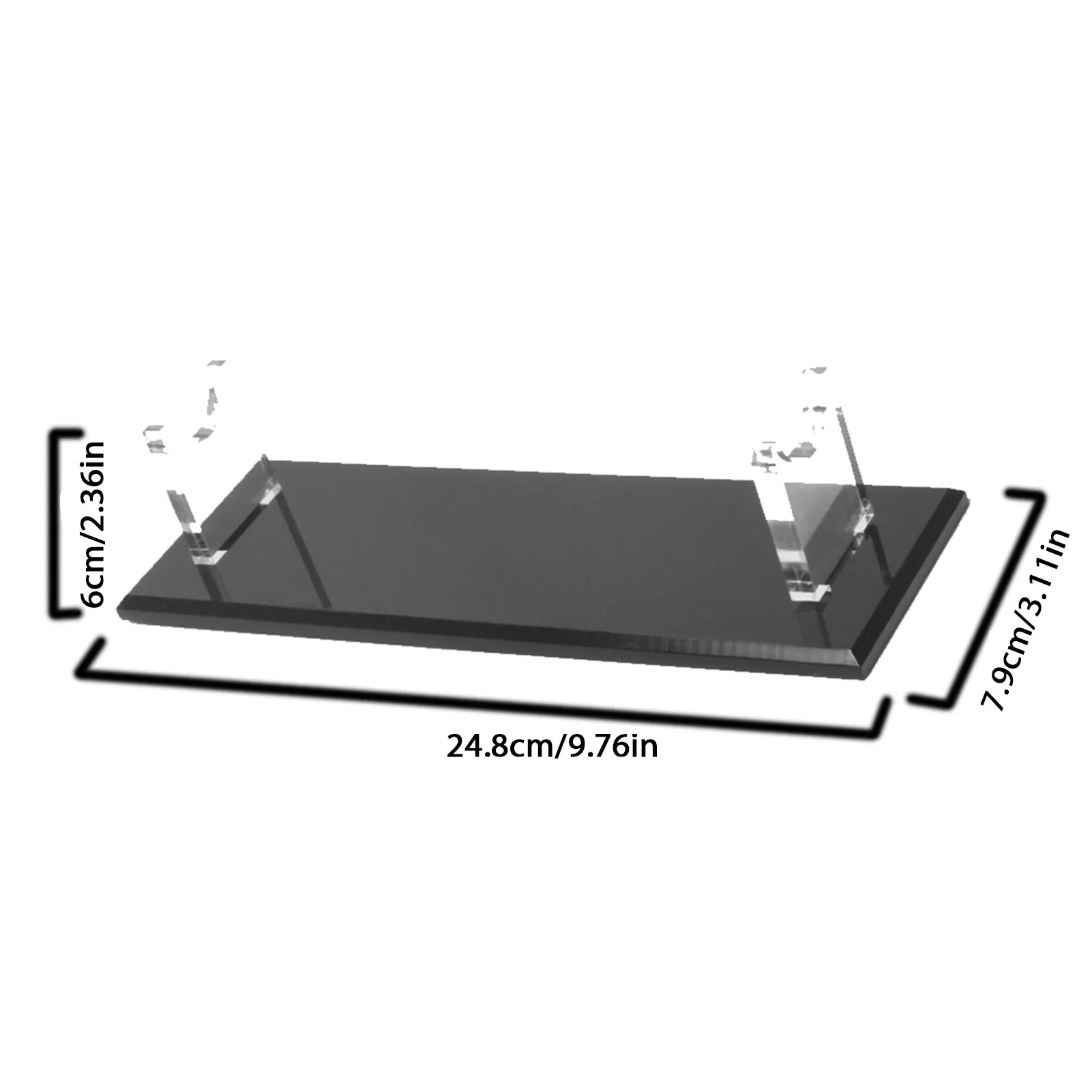 Acrylic Lightsaber Stand Acrylic Display Stand Decorative Sword Display Holder Rack For Display The Lightsaber On The Desktop 6