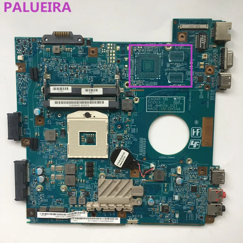 PALUBEIRA для SONY MBX-250 VPC-EG материнская плата для ноутбука A1829659A 48.4mp09021 PGA989 DDR3