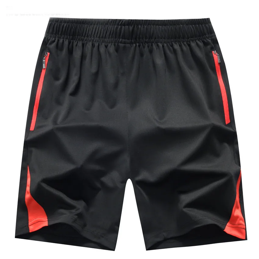 BlacK Red Mountainskin 8XL Для Мужчин's Быстросохнущие шорты дышащая пеший туризм походы треккинг Восхождение кроссовки Отдых на природе короткие брюки MA344 - Цвет: BlacK Red