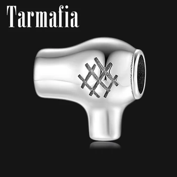 

Hight Quality 925 Sterling Silver Hair dryer Charm Bead Fit Silver 925 Original Women Bracelet Charm Jewelry Making