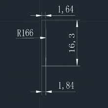 Plano Convex Lens Optical Glass K9 Material Diameter 16mm Focal Length 321mm Prism Lens Customization