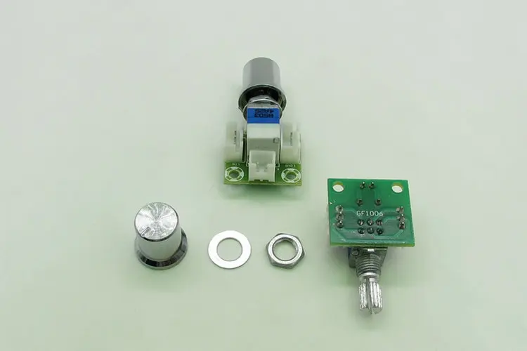 1pcs XH-M183 duplex 50K with switch potentiometer board Volume control panel with Terminal block Potentiometer module