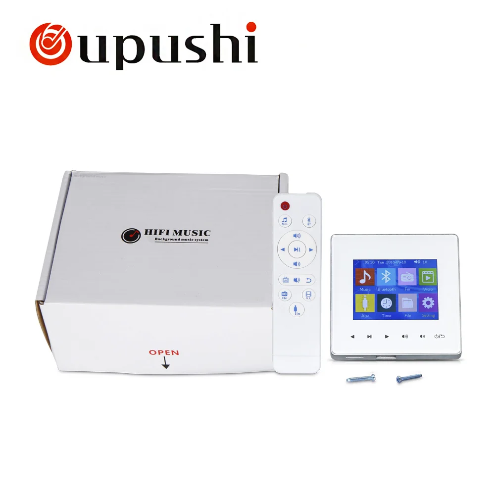 Домашний усилитель oupushi AG 3 цифровой стереоусилитель с Bluetooth настенный сенсорной