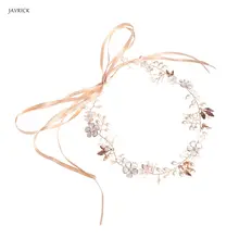 JAVRICK для женщин и девочек повязка на голову в виде ракушки цветок Венок Свадебные аксессуары для волос подружки невесты украшение для волос