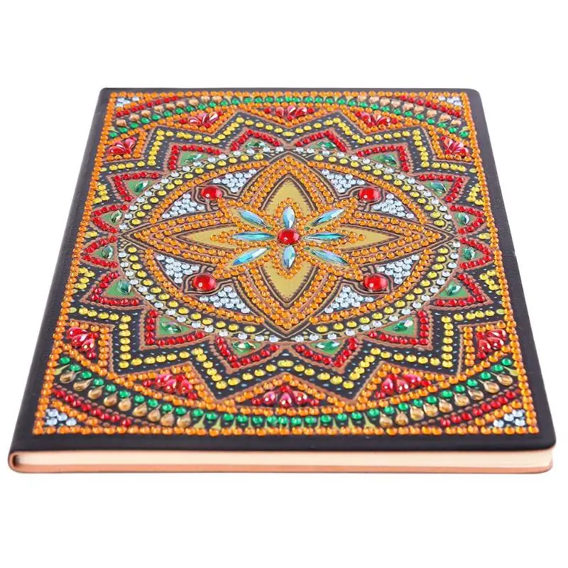 Diamond Painting Notebook DIY Mandala Special Shaped Embroidery Cross Stitch A5 Diary Book | Дом и сад