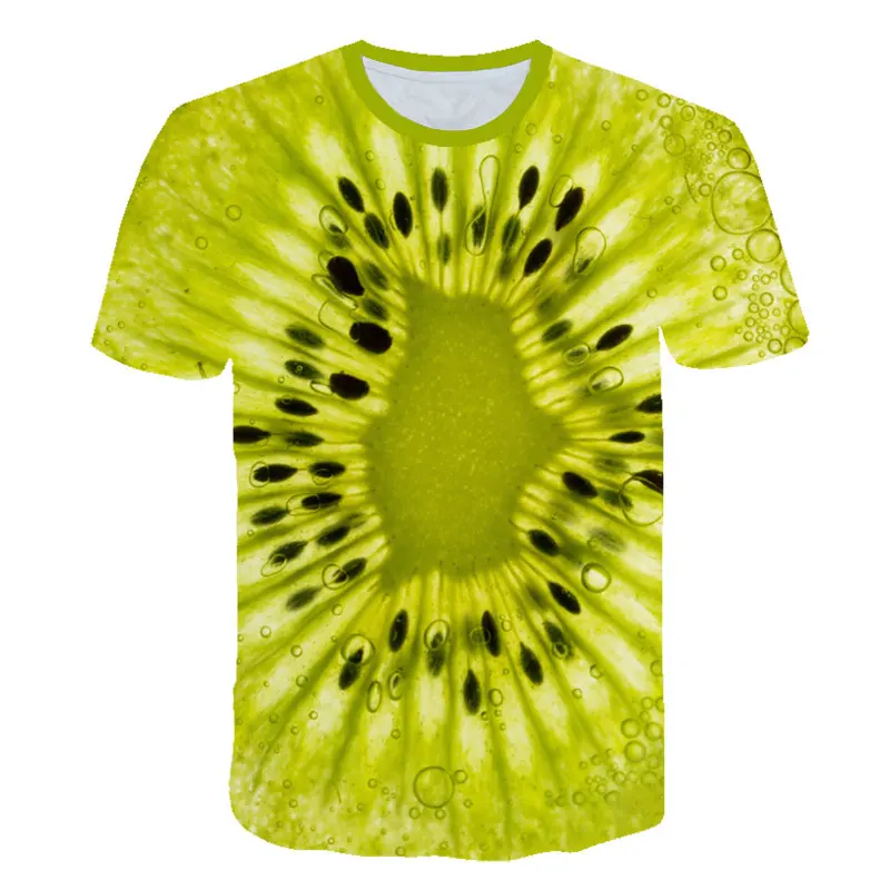 Lemon fruit pattern 3D printed t shirt women 2019 summer tops New mens womens casual funny vogue Aesthetic tshirts plus size 5xl
