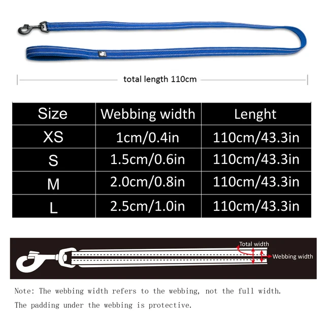 TrueLove Reflective Soft Padded Dog Leash 4