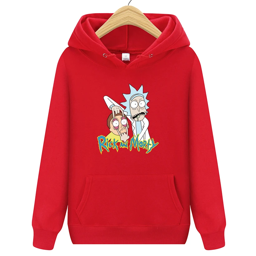 2019 New Autum Design Rick and morty Mens Hoodies Cotton Funny Print Hoodie Man Fashion Rick morty Casual Hoodie Sweatshirt