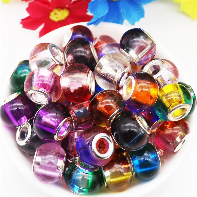 10 шт./партия бусины из муранского стекла 16 мм|diy pandora bracelet|glass beads charmsdiy |