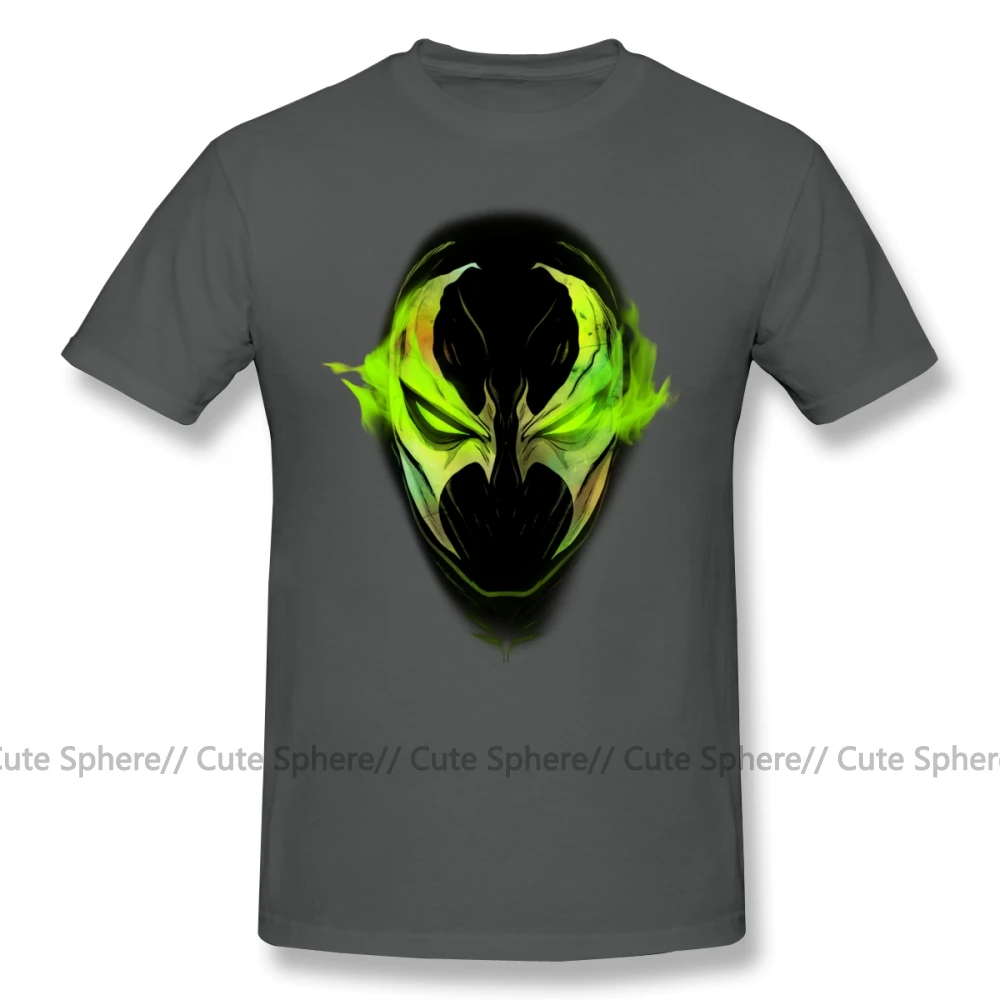 Spawn футболка Lithium SPAWN футболка с коротким рукавом 100 хлопок Футболка забавная уличная одежда Графический человек плюс размер футболка - Цвет: Dark Grey