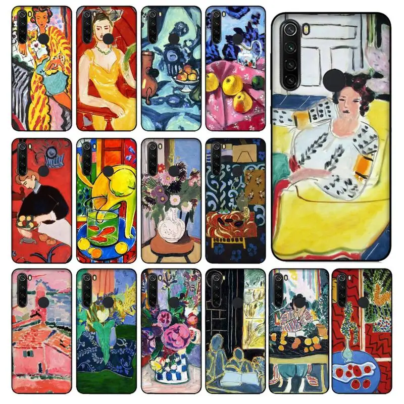 Yinuoda Henri Matisse художественная живопись DIY Печать чехол для телефона оболочка Xiaomi Redmi