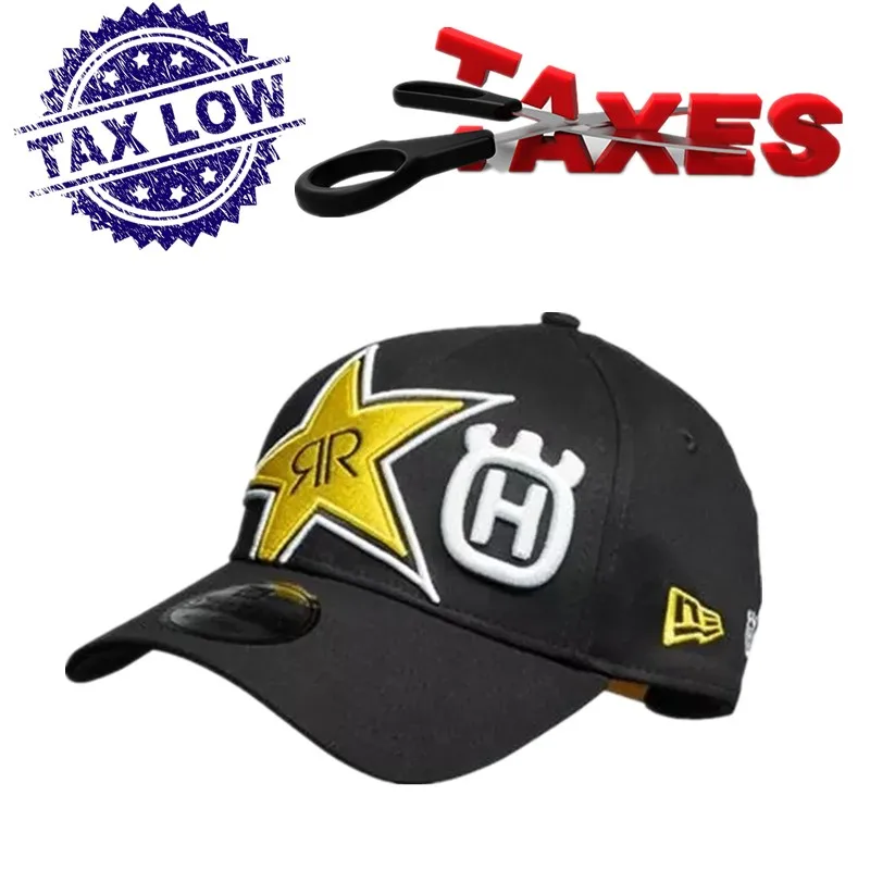 Головной убор HUSQVARNA ROCKSTAR 2021 Заводская командная Кепка Снэпбэк для мотокросса