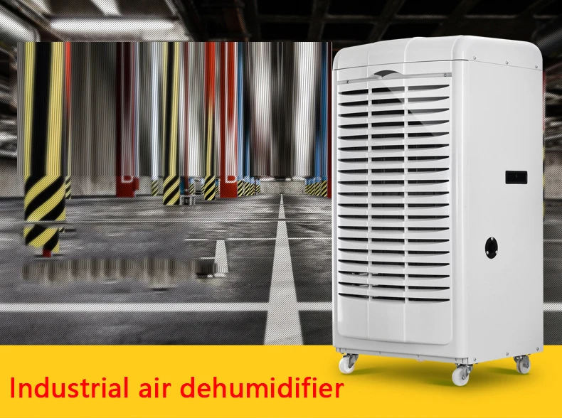 90L/D Industrial Air Dehumidifier 690EB Tea Warehouse Wood Workshop Archive Room Dehumidifier Moisture-proof Equipment