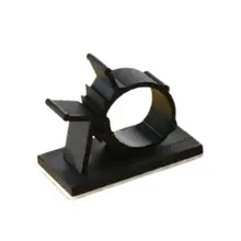 

10pc Cable Clamp Self-adhesive Cable Management Clamp Desktop Wire Holder Storage Organizer Data Cable Fixing Clamp