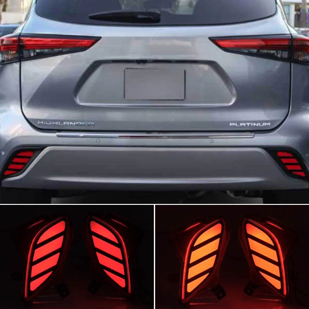 Led Reflector For Toyota Yaris Cross 2020 2021 2022 Bumper Light Rear