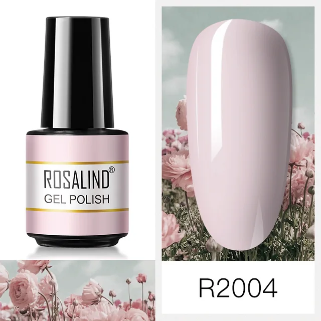 ROSALIND Nail Art 7ML Gel Polish 80 Color For Manicure Design UV Nail Polish Gel Lacquer Soak Off Semi Permanent Gel Nail Polish RAR2004