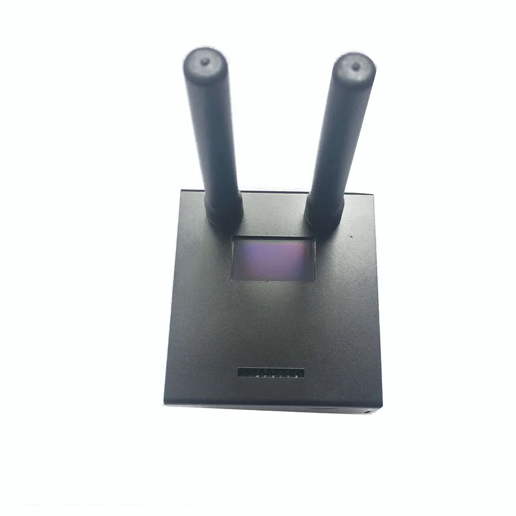 Дуплекс MMDVM Hotspot поддержка P25 DMR YSF+ Raspberry Pi Zero+ 2 шт антенна+ OLED+ Exclouse Чехол-черный