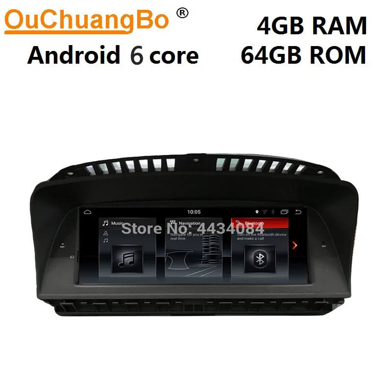 Ouchuangbo автомобильный аудио gps стерео сенсорный экран головных устройств android 9,0 для E65 E66(2003-2008) Поддержка 6 ядер Ночной экран 4+ 64