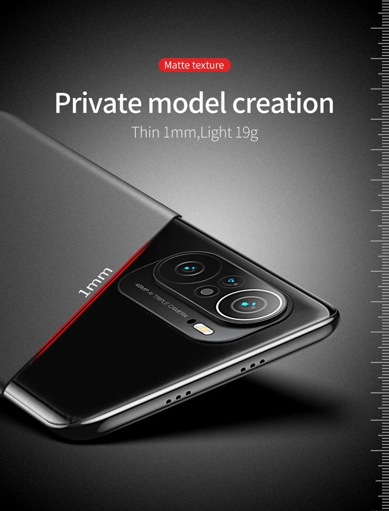 For Xiaomi Mi 11T Pro Hard PC Shockproof Cover Ultra Slim Matte Case For Xiaomi Mi11T Mi 11T Pro Covers