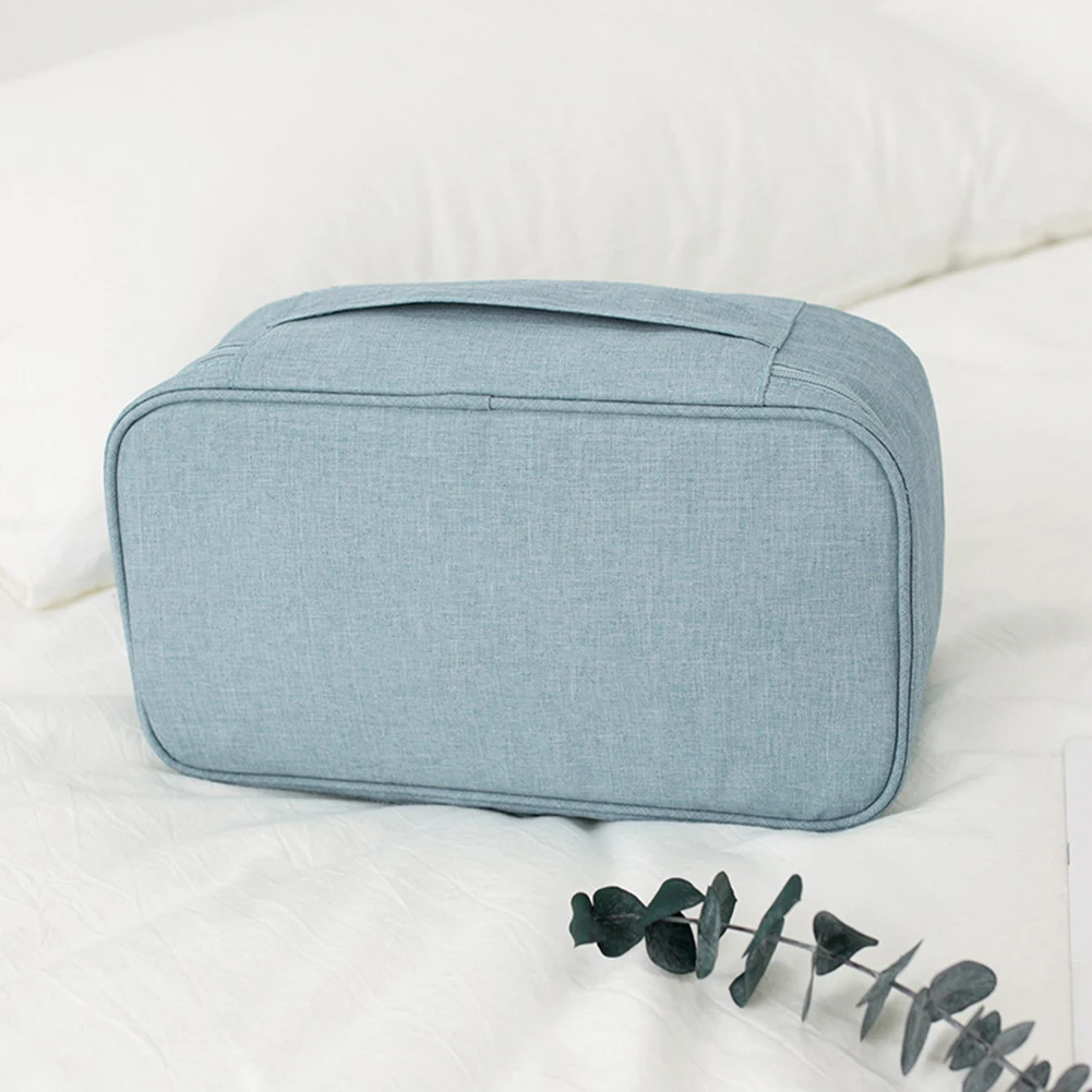 Fashion Durable Handheld Underwear Makeup Toiletry Wash Holder Waterproof Storage Bag