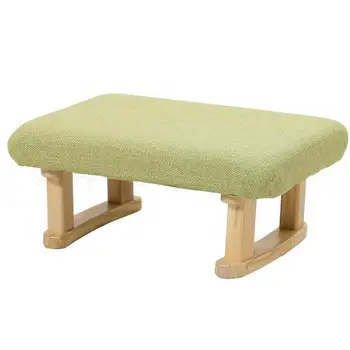 

Stool Household Creative Adult Sofa Fashion Low Stool Wood Square Stool Cloth In The Sitting Room Shoes Stool Small Wooden Bench
