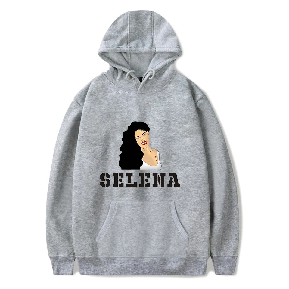 Selena quintanilla Горячая Спортивная одежда черные популярные толстовки для женщин и мужчин подходящий Повседневный свитер с капюшоном пуловер зимняя Толстовка для женщин