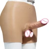 Silicone Strap-on Dildo Elastic Panties Realistic Dildo Wear Pants Masturbation Device For Woman Lesbian Strap on Penis Sex Toy 1