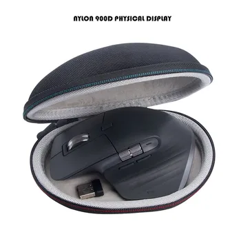 

Portable Hard PU Travel Storage Case for Logitech MXMaster 3 Mouse Wireless Mouse Pouch Cover Case Bag With Keychain z1216#4