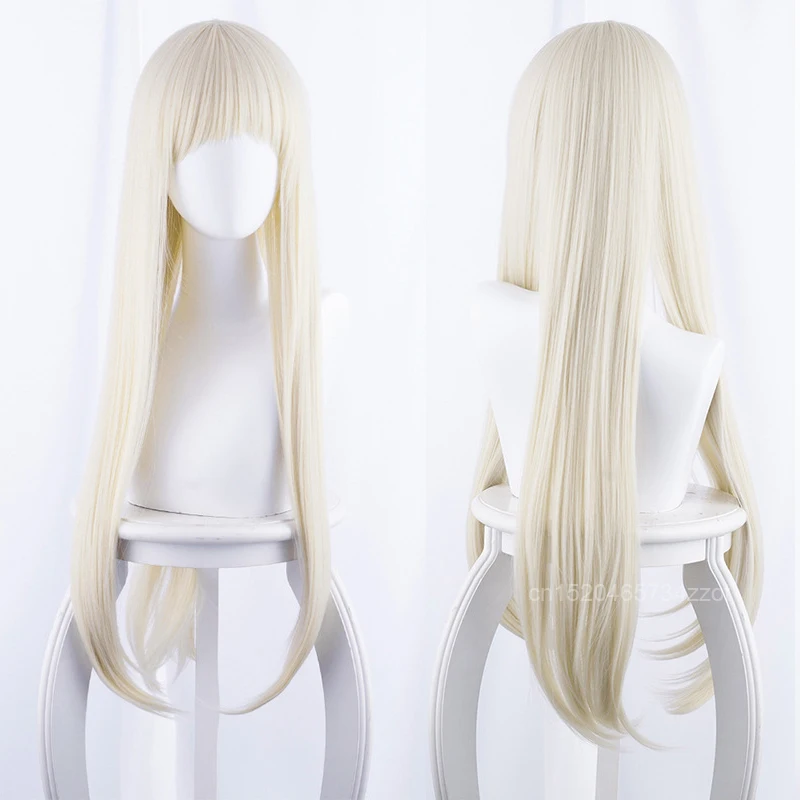 Animal Yomoduki Runa Cosplay Long Wig Kakegurui Girls Length about 80cm Heat Resistant Synthetic with Cap |