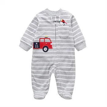 

New Born Baby Clothing 3-12M Kids Footed Pajamas Baby Boys Girls Cotton Spring Roupas Cartoon Overall Baby Boutique Clothes 30
