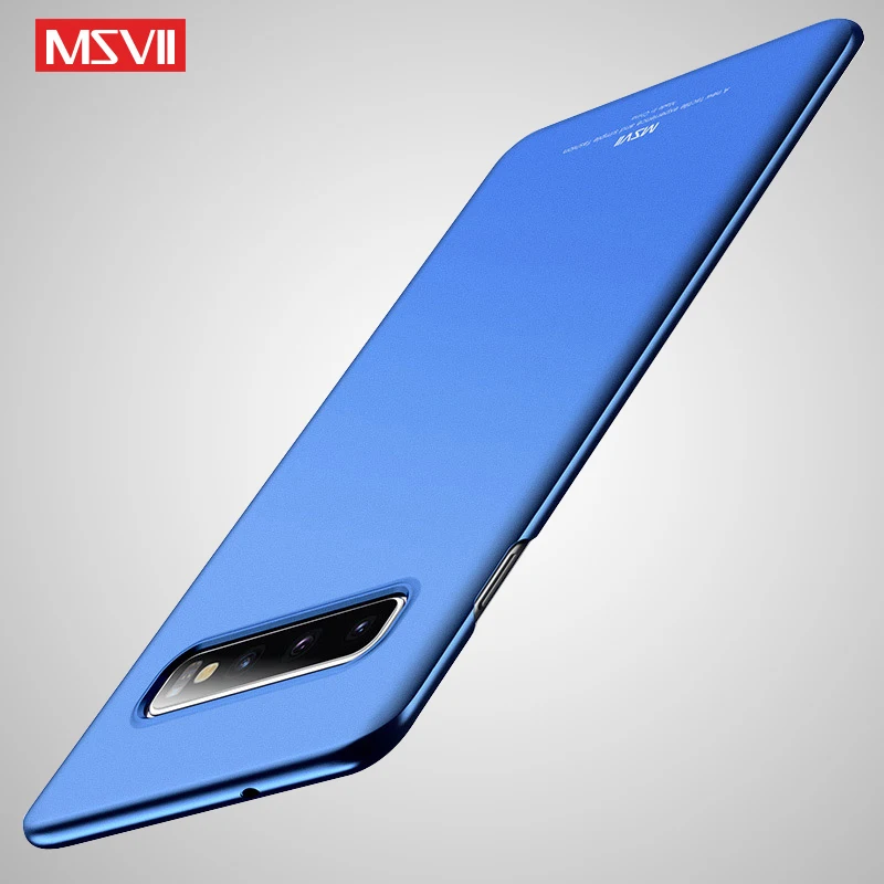S10 Plus чехол Msvii матовый для Samsung Galaxy S9 E Lite PC S8 S10E чехлы|Бамперы| |