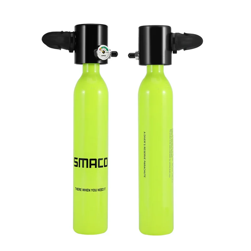 

SMACO Diving Swimming Underwater Breathing Double Set Mini Oxygen Bottle Portable Hands Free