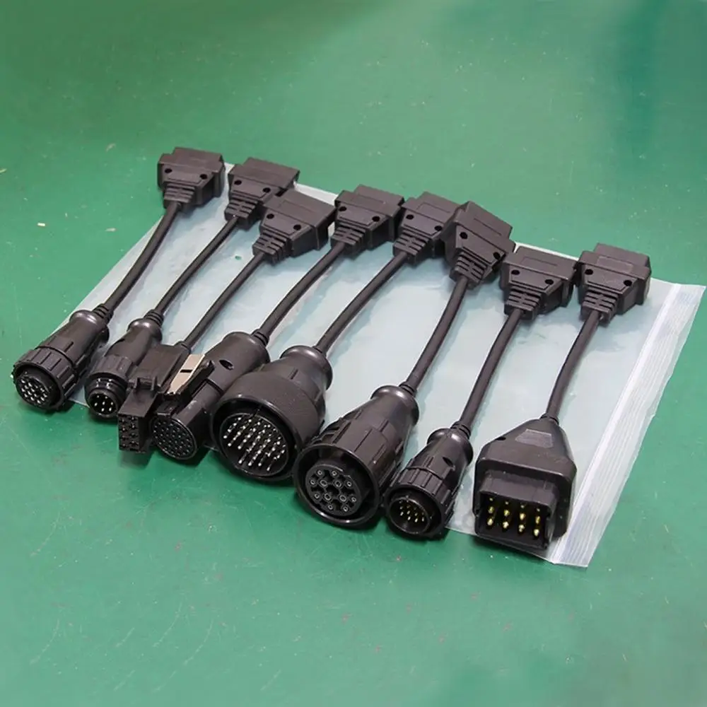 Кабели для грузовиков Pro OBD2 OBDII автомобильные кабели для грузовиков диагностический инструмент соединительный кабель 8 шт. кабели для грузовиков CDP ds150E