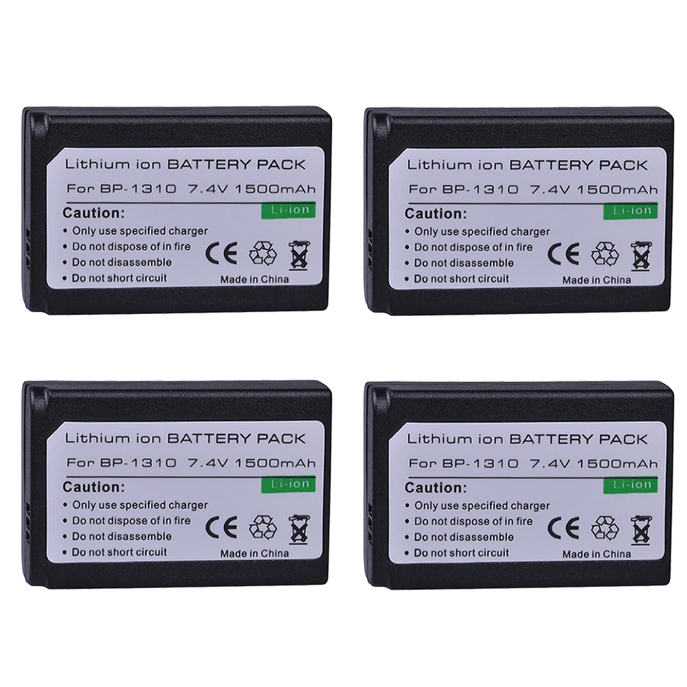 Batmax BP-1310 BP 1310 BP1310 Батарея для samsung NX5 NX10 NX100 NX11 NX20 камеры - Цвет: 4 battery