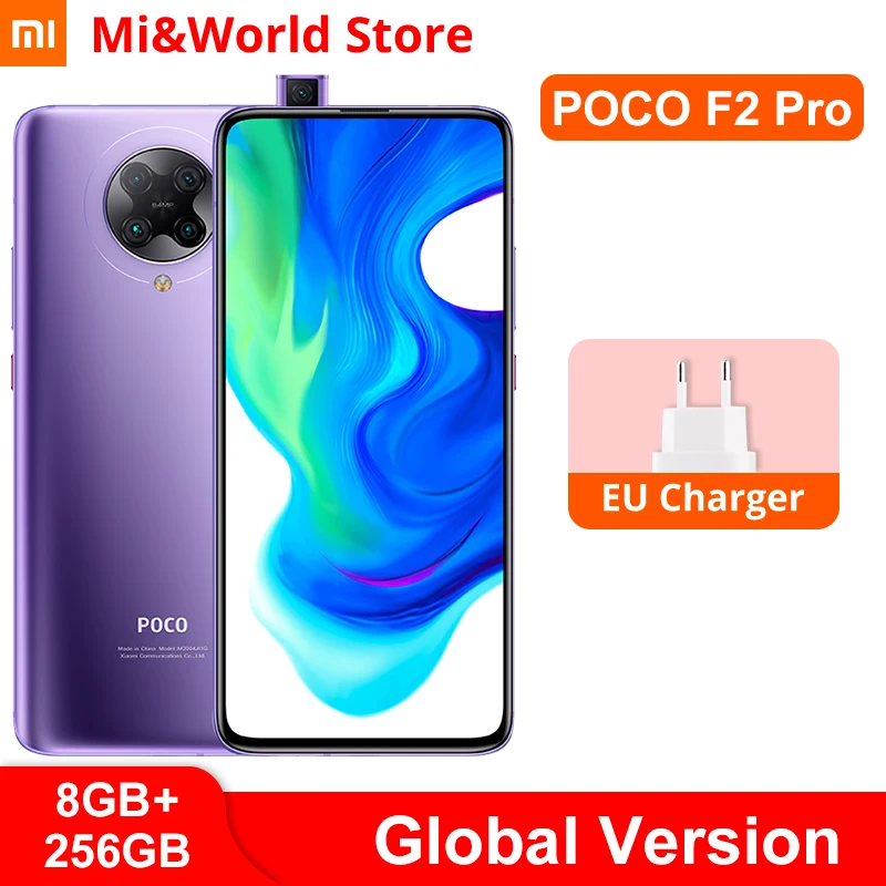 В наличии глобальная версия Xiaomi POCO F2 Pro 8 Гб 256 6 67 &quot4700 мАч NFC Смартфон Snapdragon 865