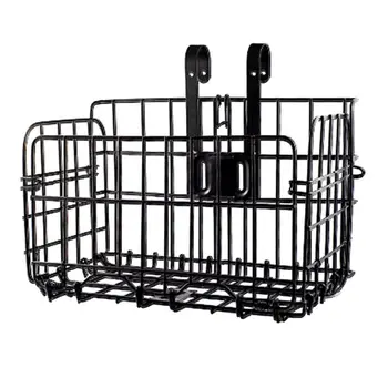 

Multifunctional Bike Basket Removable Handlebar Basket Easy Installation Detachable Electric Bicycle Case for Picnic