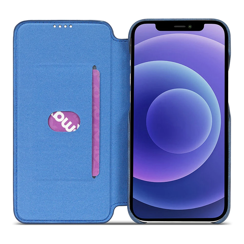 Cenmaso Official Original Flip Case for iPhone 12 Pro Max 12 mini Case High Quality Luxury PU Leather Shockproof Flip Cover