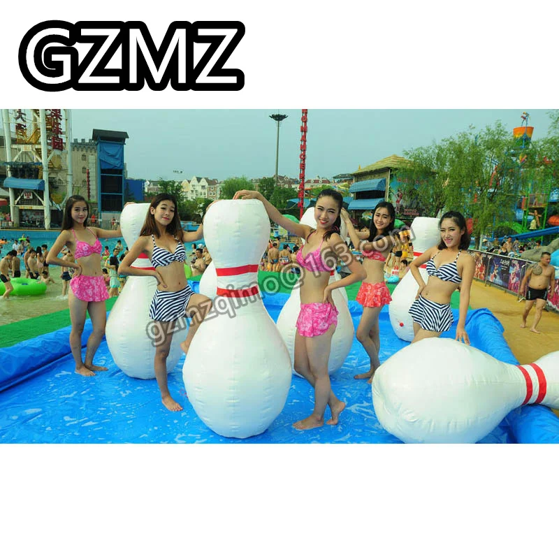 MZQM надувная бутылка для боулинга для zorb ball(шар человека хомяка), 3 м(Около 9,8 feets) высота надувной шар для боулинга