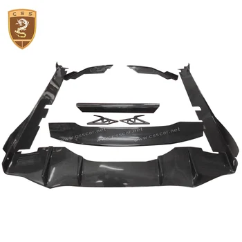 

For Lamborjini Huracan LP610 Real Carbon Fiber Body Kit DMC Style Front Rear Lip Side Skirt Rear Wing Bodykits Auto Accessories