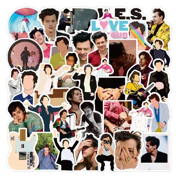 

100 Pcs British Singer Harry Style Graffiti Stickers for Luggage Laptop Helmet Car Motorcycle Skateboard DIY Waterproof Sticker