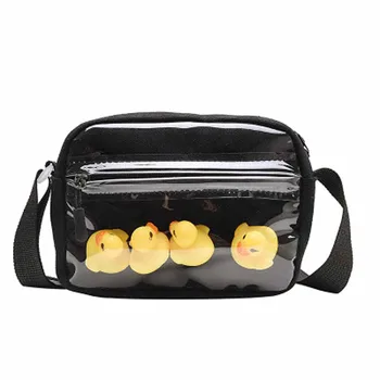 

Bags For Women 2019 Transparent Handbag sac main femme Small Duck Canvas Shoulder Messenger Bag Phone Purse bolsas feminina #C8