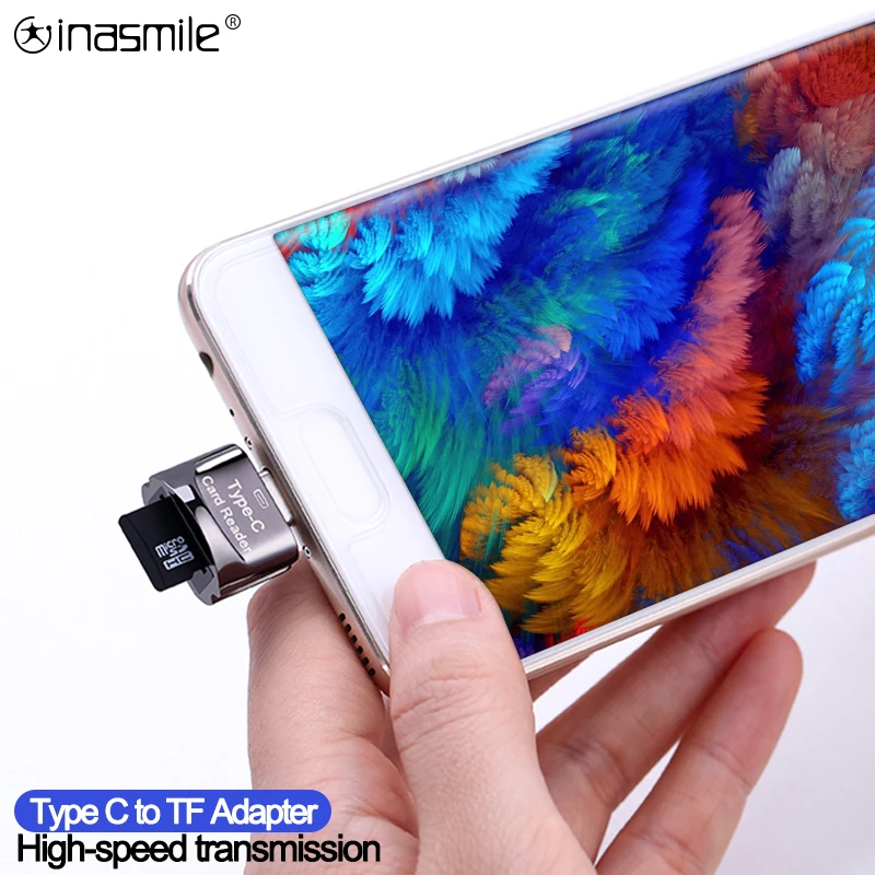 Адаптер Micro USB к Micro-SD устройство для чтения смарт-карт памяти ноутбука Xiaomi адаптер