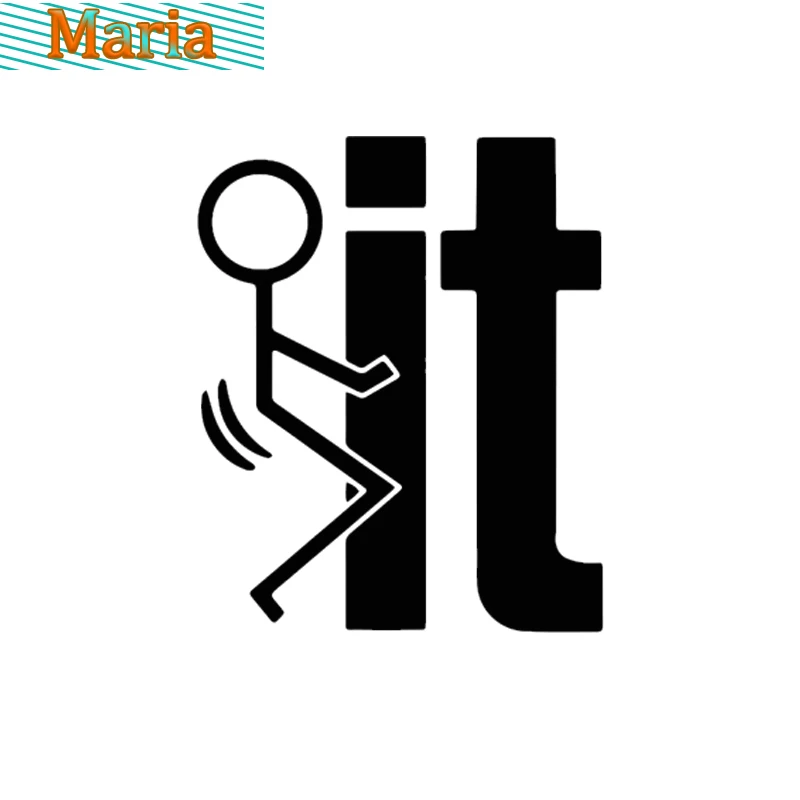 

FK IT FUNNY JDM Sticker Decal Car/truck/MacBook/laptop and Aders Window Skate Moto Hiking Outdoor