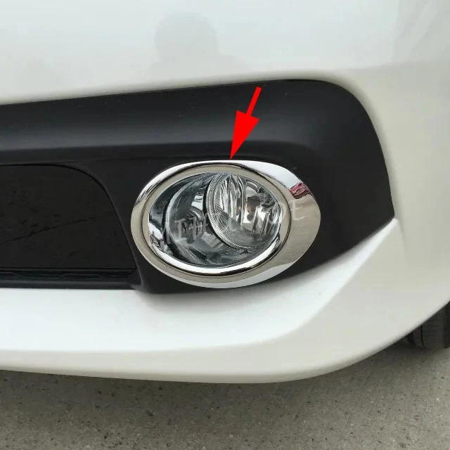 

Chrome Front Fog Light Cover Ring For 2016-2018 Honda Civic 10th Sedan/Coupe