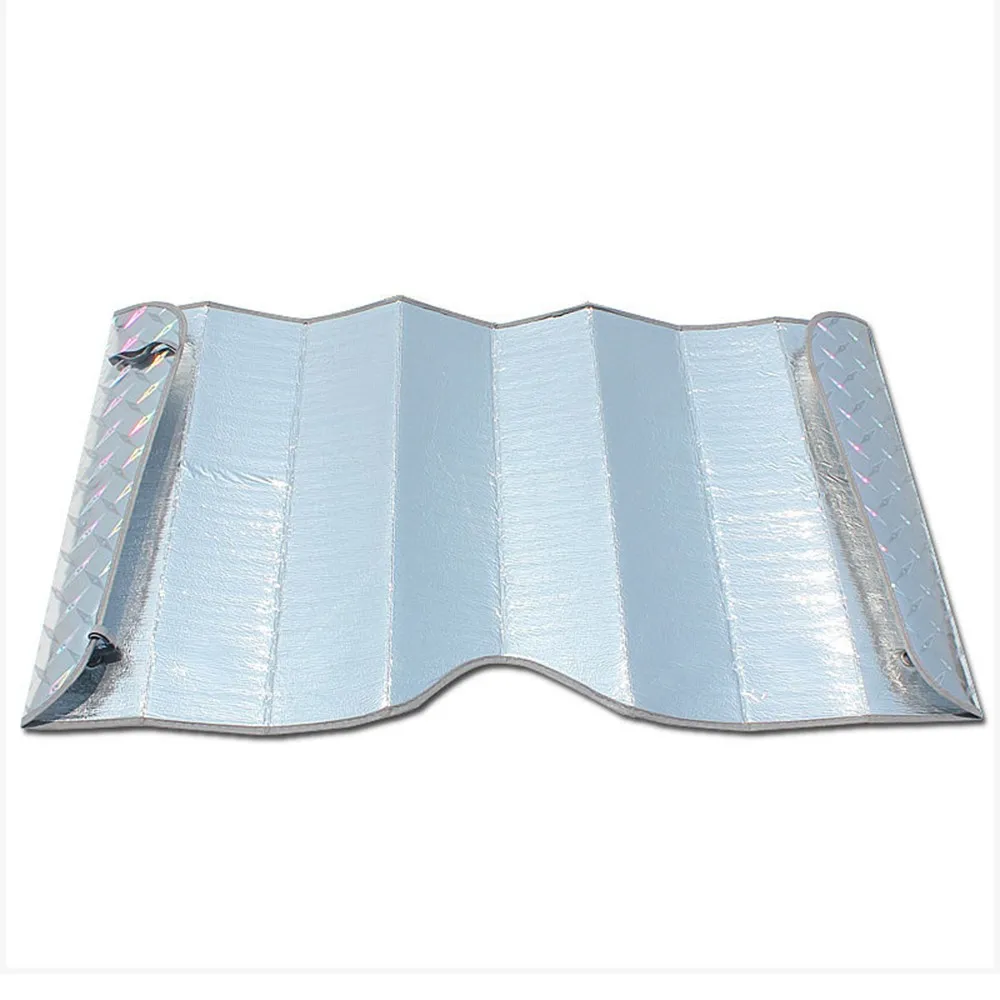1pc Casual Foldable Car Windshield Visor Cover Front Rear Sunshine Isolation Block Window Солнцезащитный Крем Sun Shade D2 - Цвет: B