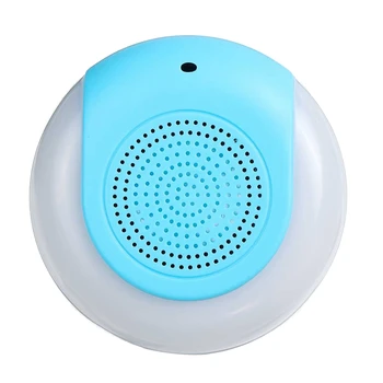 

LED Music USB Wall Lamp Night Light Remote Control RGBW Speaker Light Lamp 9 Colors for Living Room Bedroom 85-265V US Plug