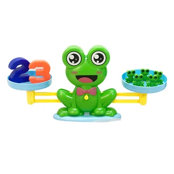 

JOYLOVE Digital Addition and Subtraction Balance Dog Monkey Balance Toy Children's Educational Digital Frog Balance Toy
