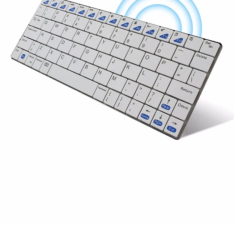 Профессиональная ультра-тонкая беспроводная клавиатура Bluetooth 3,0 Клавиатура Teclado для Apple для iPad серии iOS системы оптом
