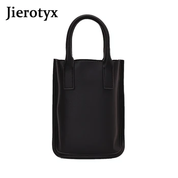 

JIEROTYX Solid Color High Quality Handbag For Women Leather Flap Travel Totes Lady Satchel Handbags Messenge Crossbody Bags
